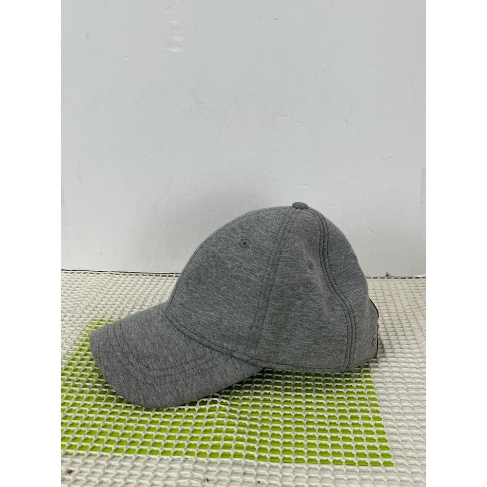 Lululemon Baller Hat Women's OS Heathered Gray Strap Pony Gym‎ EUC